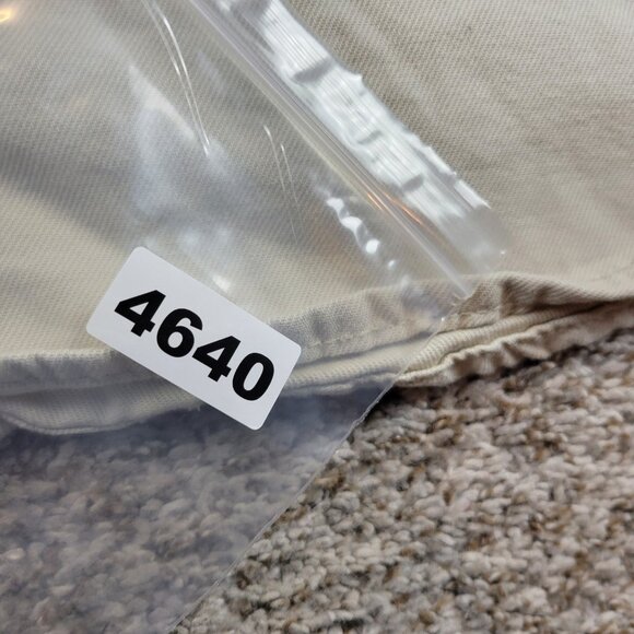 Lucky Brand Denim Jacket Mens Large Beige Button Up Casual Denim Pockets - Picture 7 of 7